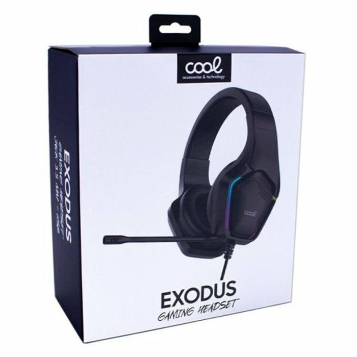 Auriculares con Micrófono Cool Negro 1