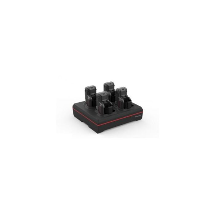 Honeywell 8675i – Cargador de Dispositivos de 4 Bahías para 8675i – Negro, 1 Pieza