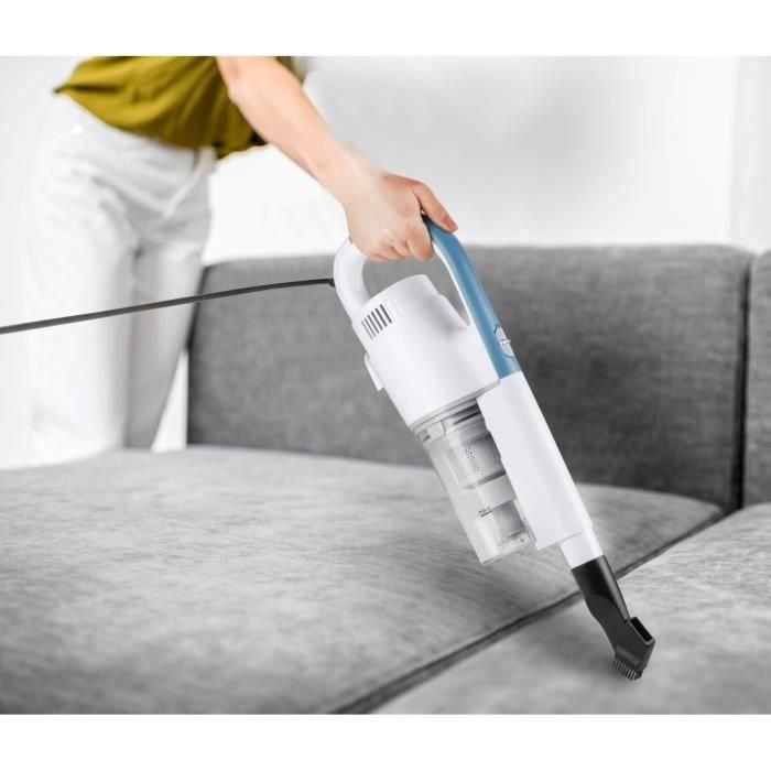 DOMO DO237SV - Aspiradora de escoba de voluntad - 450W - Empusco de 0,45L - Filtros extraíbles - Aspiradora de manos 3 DOMO DO237SV - Aspiradora de escoba de voluntad - 450W - Empusco de 0,45L - Filtros extraíbles - Aspiradora de manos 3