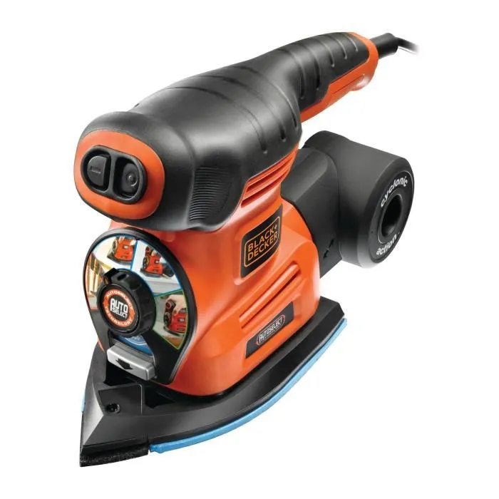 Black + Decker Multi-lijadora 4 en 1 AutoSelect 220W 1
