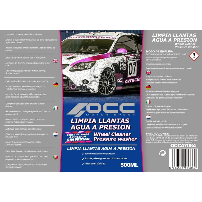 Limpia Llantas OCC Motorsport Xtrem (500 ml) 1 Limpia Llantas OCC Motorsport Xtrem (500 ml) 1