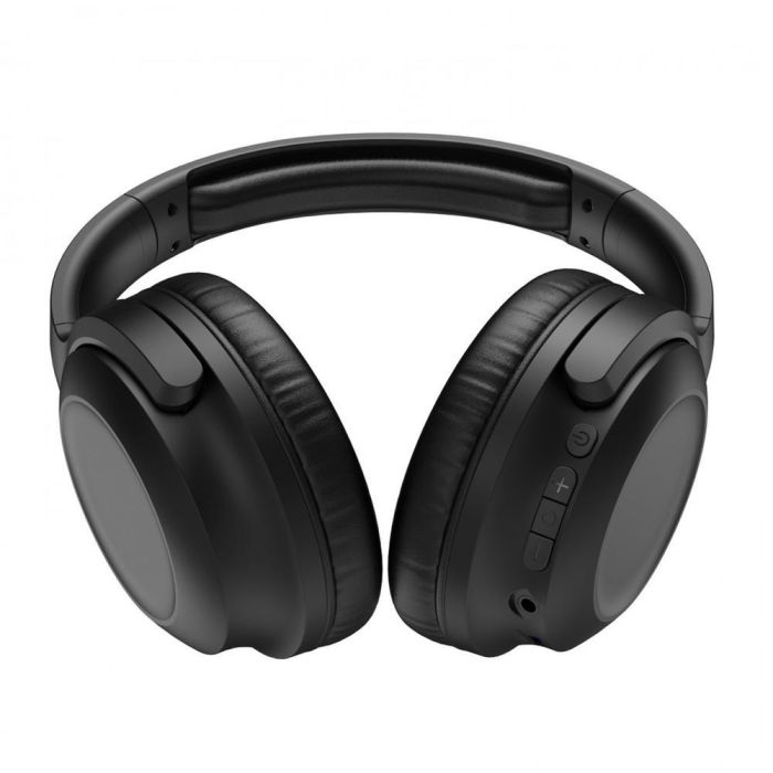 Muvit Auriculares ANC Inalámbricos Negro - Cancelación de Ruido, 40h Batería, USB-C, Diseño Eco-Sostenible 1 Muvit Auriculares ANC Inalámbricos Negro - Cancelación de Ruido, 40h Batería, USB-C, Diseño Eco-Sostenible 1