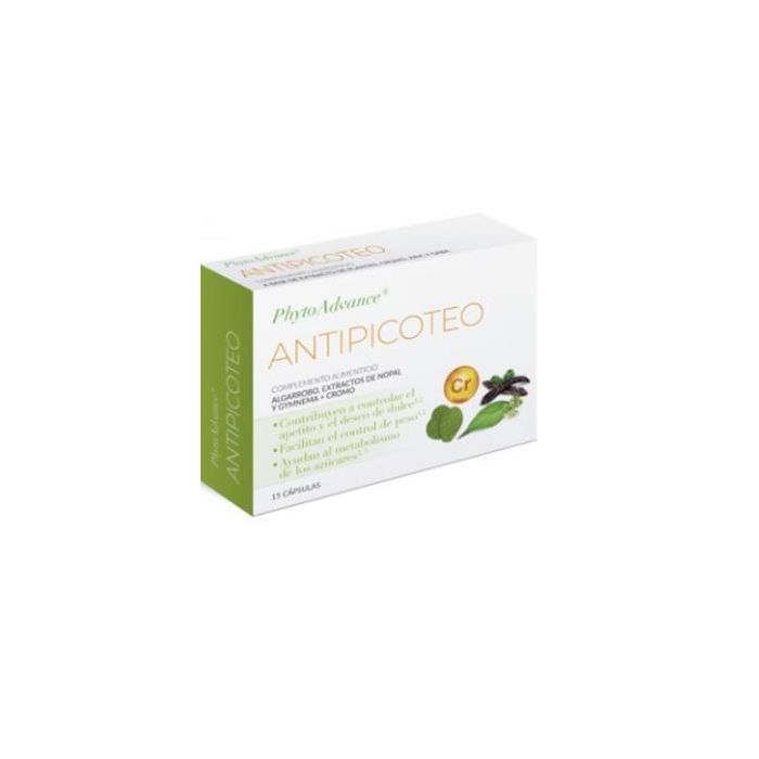 PhytoAdvance Antipicoteo para Control del Apetito y Saciedad con Carolean® 15 Comprimidos