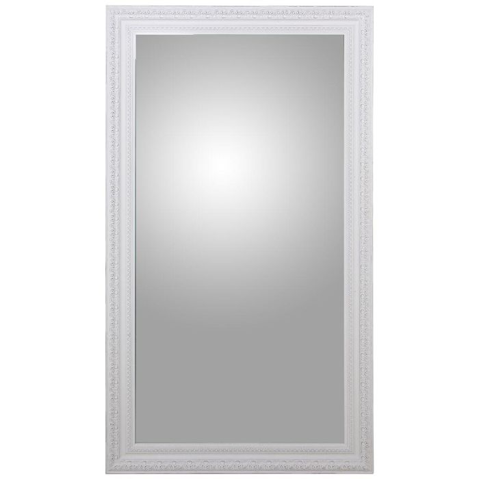 Espejo de pared Alexandra House Living Blanco Desgastado Rectangular