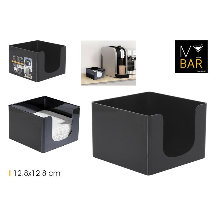 Inde Servilletero Cocktail Plastico 12.7 x 8.6 x 12.6 cm My Bar (24 Unidades) Inde Servilletero Cocktail Plastico 12.7 x 8.6 x 12.6 cm My Bar (24 Unidades)