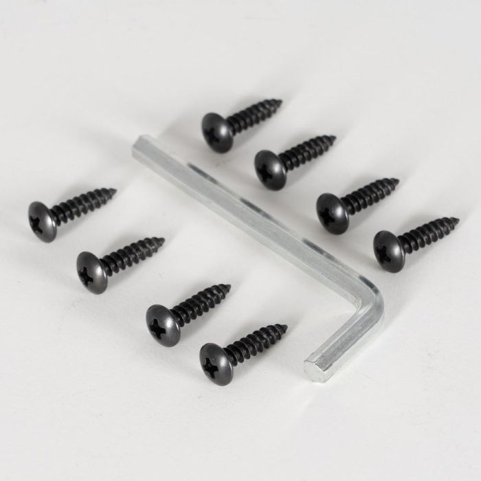 Patas para Mesa Alta Negro Hierro Salón 40 X 40 X 109 cm