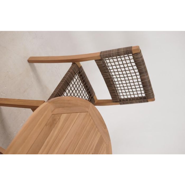 Conjunto de Mesa con 4 Sillas DKD Home Decor 90 cm 150 x 90 x 75 cm 3