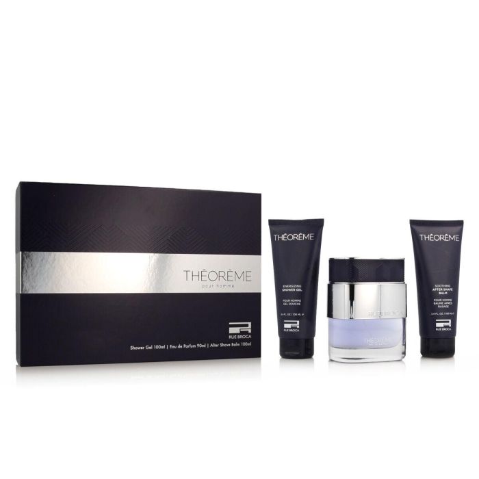 Set de Perfume Hombre Rue Broca Théorème Pour Homme EDP 3 Piezas