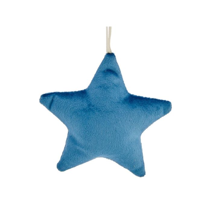 Adorno Navideño Estrella Azul Krist+ 9.5x4x9.5 cm - Poliéster (48 Unidades) Adorno Navideño Estrella Azul Krist+ 9.5x4x9.5 cm - Poliéster (48 Unidades)