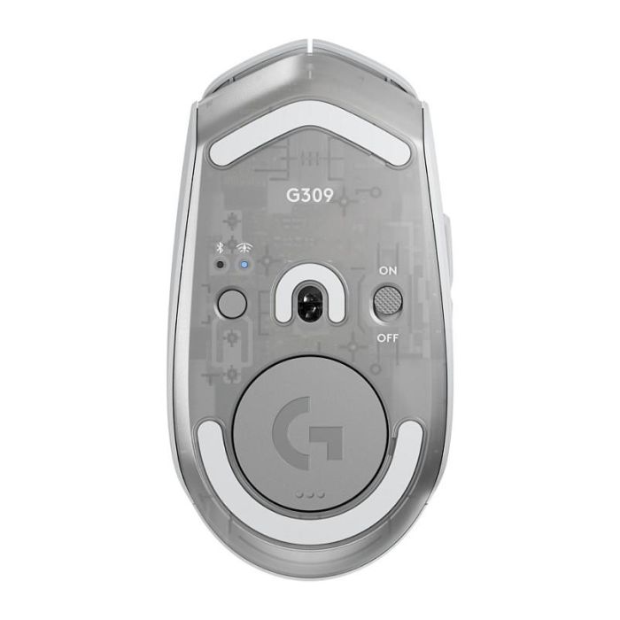 Logitech G G309 Ratón Gaming Inalámbrico LIGHTSPEED - Sensor Óptico HERO 25K, 25600 DPI, Interruptores LIGHTFORCE, PTFE, Batería de Larga Duración