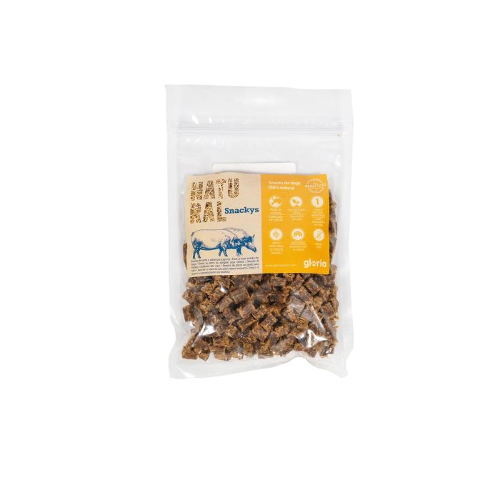 Snackys Bolsa Cubos de Jabalí para Perros, Snack 100% Natural, Alto en Proteína, 300gr 1
