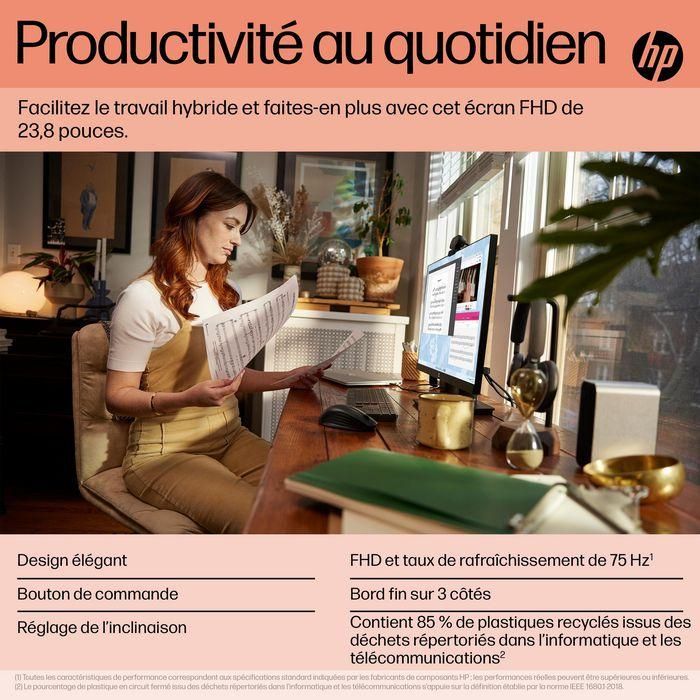HP P24 G5 FHD Monitor 22 HP P24 G5 FHD Monitor 22