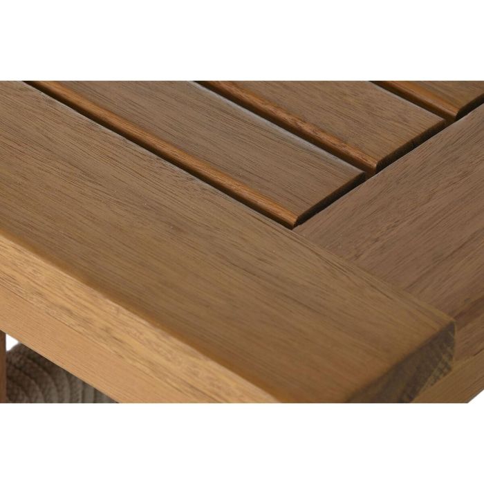 Mesa Comedor Terraza Y Jardin DKD Home Decor Marron Crudo 100 x 75 x 230 cm Set de 9 4 Mesa Comedor Terraza Y Jardin DKD Home Decor Marron Crudo 100 x 75 x 230 cm Set de 9 4