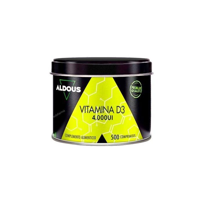 ALDOUS BIO Vitamina D3 4000 UI 500 Comprimidos