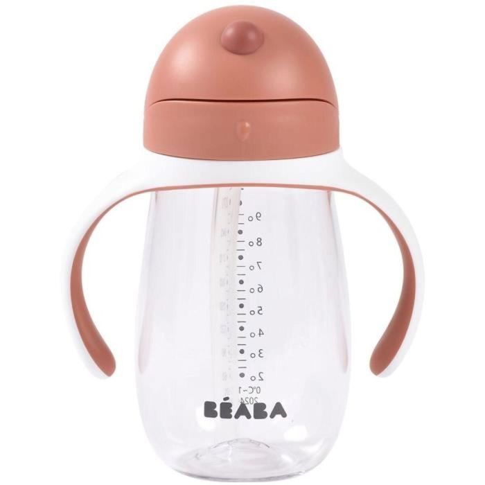 Beaba Taza con Pajita BEA1728518874204 300 ml Terracota 6 Beaba Taza con Pajita BEA1728518874204 300 ml Terracota 6