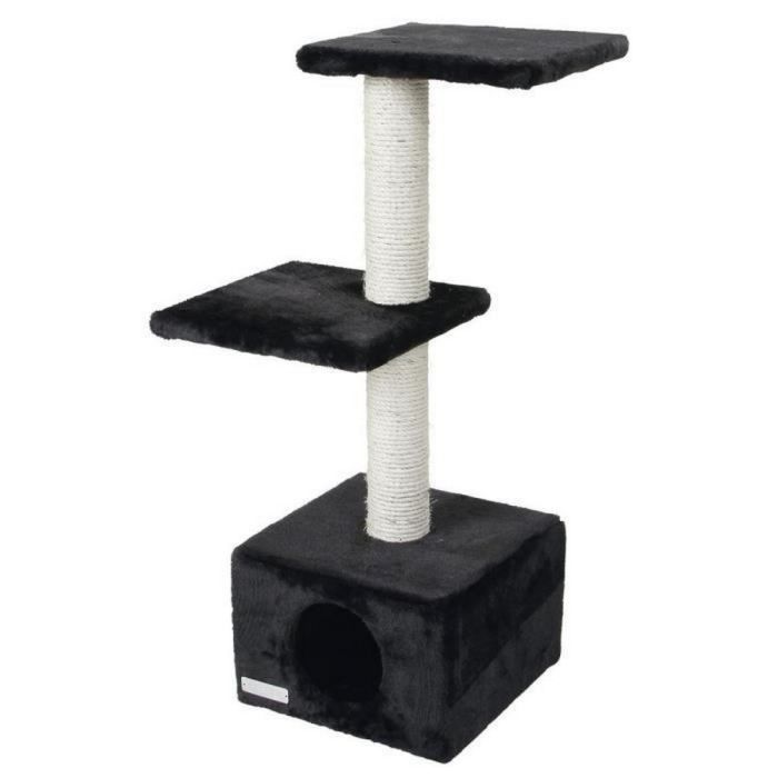 Kerbl Árbol para gatos Venus Sweet, negro, 30x30x85cm 1 Kerbl Árbol para gatos Venus Sweet, negro, 30x30x85cm 1