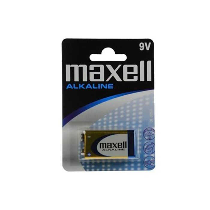 Maxell Pilas Alcalinas De 9 V - 6 Lr61- Pack 1 Ud 1