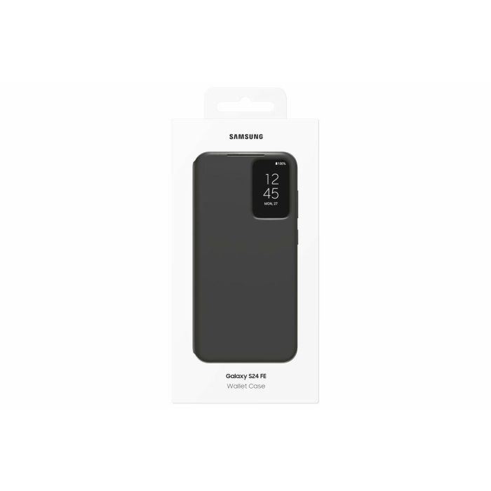 Samsung SAM1728654645220 Funda Smart View para Galaxy S24 FE con tarjetero, color negro 12