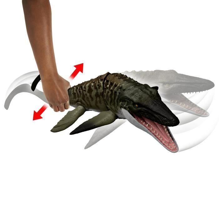 Figura dinosaurio jurassic world mosasaurus 22x46,36x10,16 cm 2 Figura dinosaurio jurassic world mosasaurus 22x46,36x10,16 cm 2