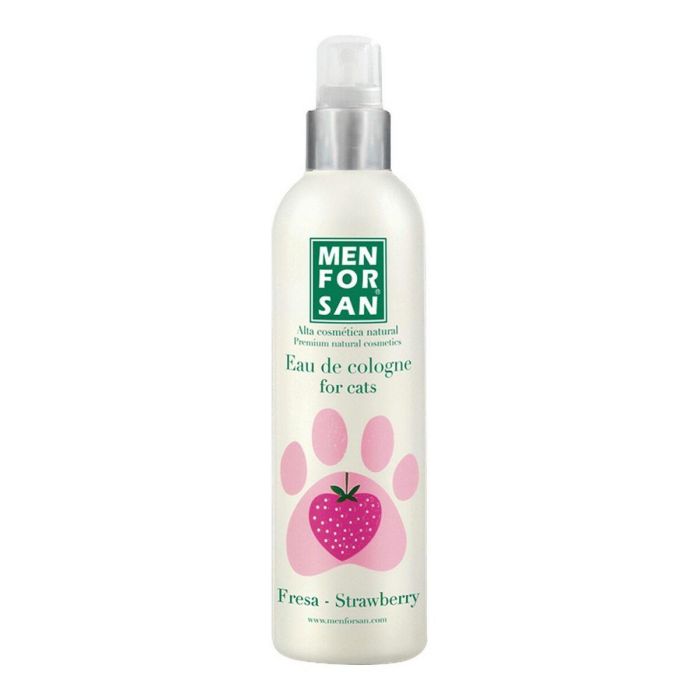 Men For San Agua De Colonia Para Gatos Fresa 125 mL Men For San Agua De Colonia Para Gatos Fresa 125 mL