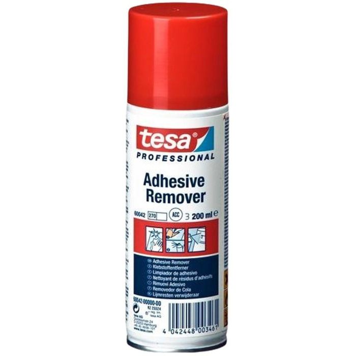 Limpiador Adhesivo TESA 200 ml Spray (12 Unidades) 4 Limpiador Adhesivo TESA 200 ml Spray (12 Unidades) 4