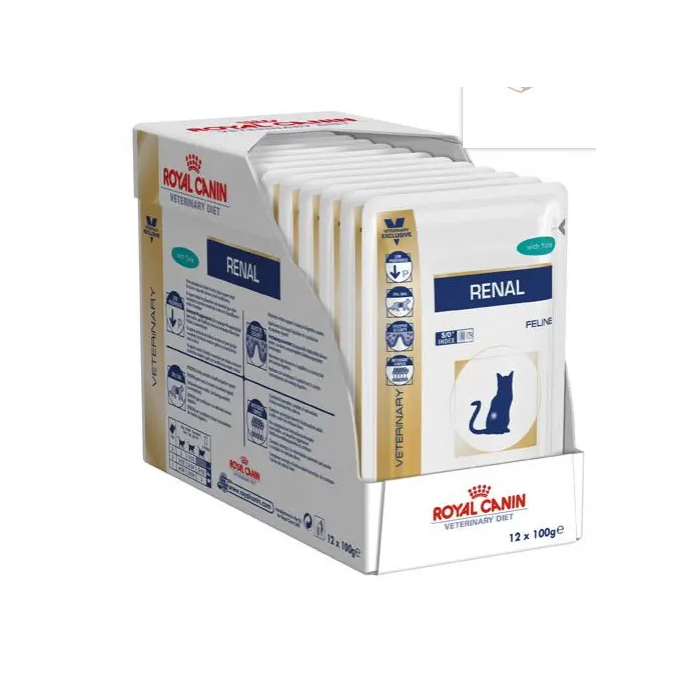 Royal Canin Feline Renal Fish 12x85 gr Sobres