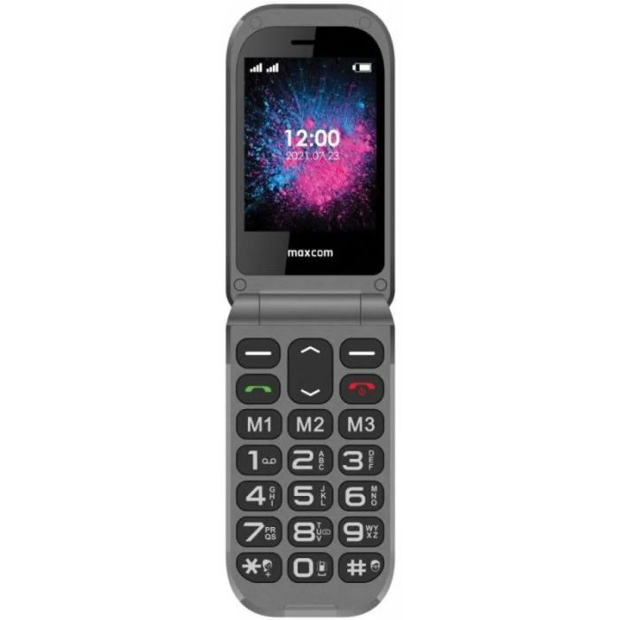 Teléfono Móvil Maxcom Confort MM827 para Personas Mayores/ 4G/ Negro