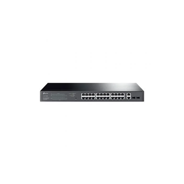 TP-LINK 28-Port Gigabit Easy Smart Switch with 24-Port PoE+