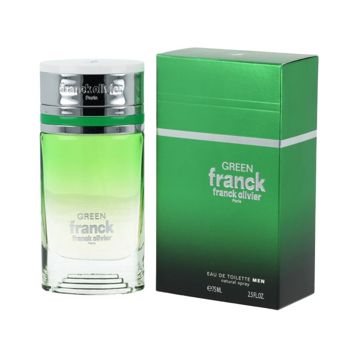Perfume Hombre Franck Olivier EDT Franck Green 75 ml