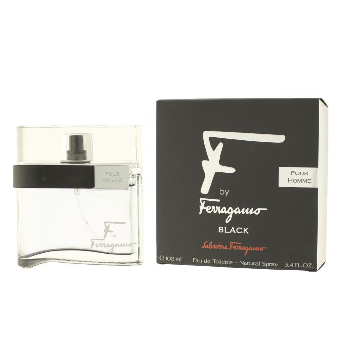 Perfume Hombre Salvatore Ferragamo EDT F By Ferragamo Black 100 ml