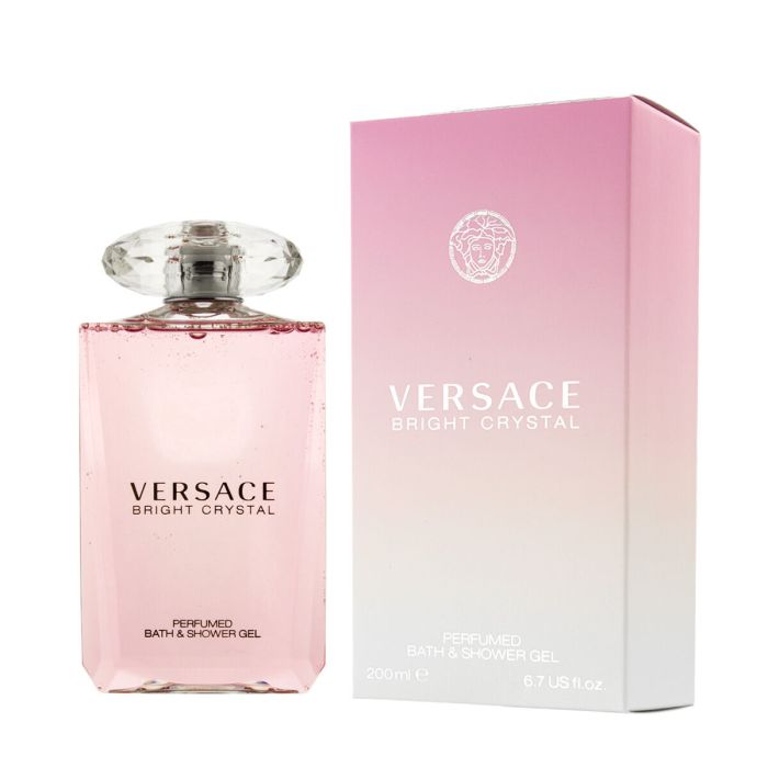 Versace Bright Crystal Perfumed Bath And Shower Gel