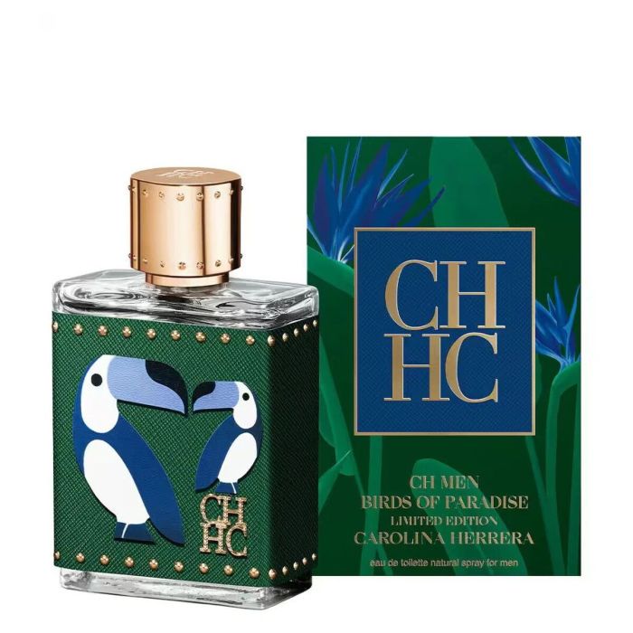 Perfume Hombre Carolina Herrera CH Birds Of Paradise For Him EDP 100 ml Edición limitada 2
