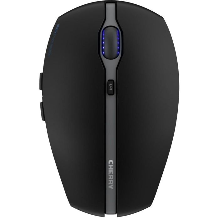 Cherry Gentix BT Ratón inalámbrico Bluetooth ambidiestro óptico 2000 DPI 7 botones negro para Windows/Mac/Android/iOS