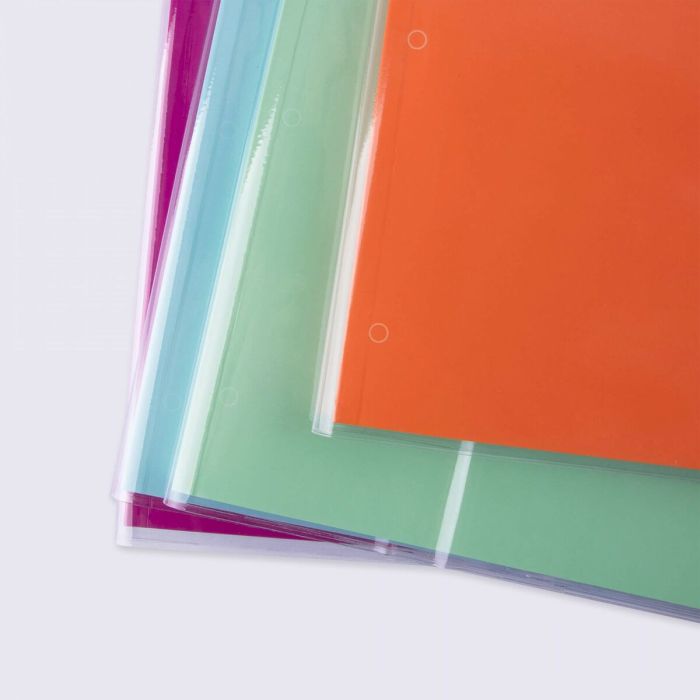 Funda Libro Apli 22 x 53 cm 0,13 mm Transparente PVC 100 Unidades 2