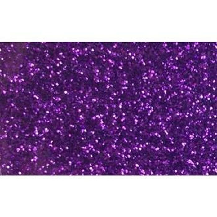 Fama Goma Eva 50x70 cm Grosor 2 mm Glitter Lila Pack 10 Ud