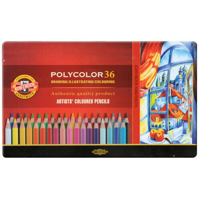 Lápices de colores Michel Polycolor 36 Piezas Multicolor