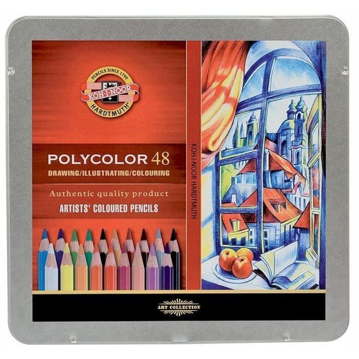 Lápices de colores Michel Polycolor 48 Piezas Multicolor