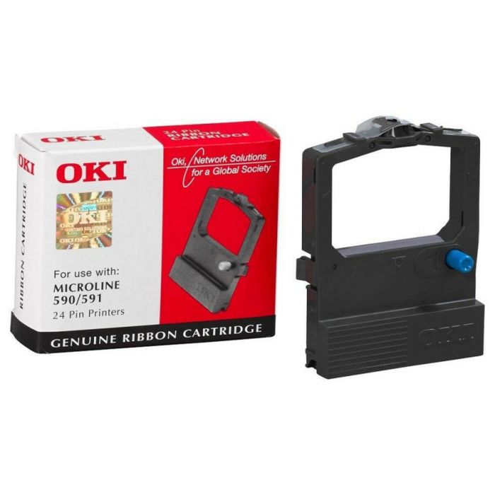 Oki Cinta Ml-590-591 Nylon Negro