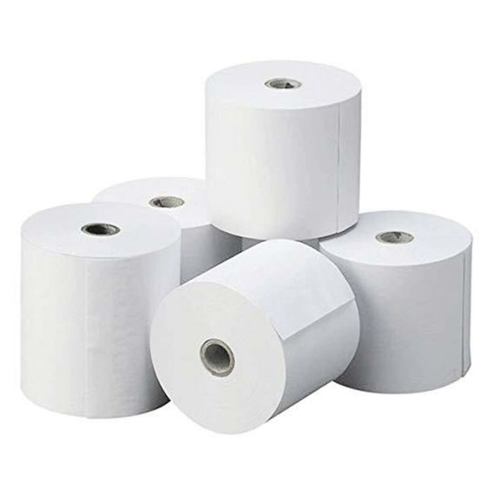 Ruiferpa Rollo Térmico Sin Bpa 80x80X12 mm 55 gr.-8U- Ruiferpa Rollo Térmico Sin Bpa 80x80X12 mm 55 gr.-8U-