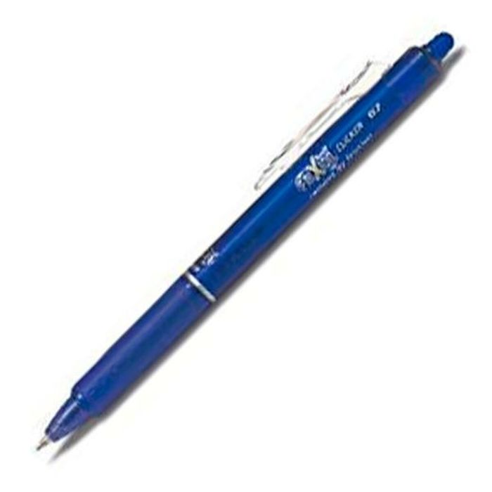 Bolígrafo Pilot Frixion Clicker Tinta borrable Azul 0,4 mm 12 Unidades 1