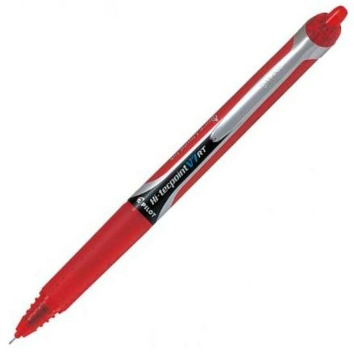 Bolígrafo Roller Pilot V7 RT Rojo 0,5 mm Aguja 12 Unidades 1