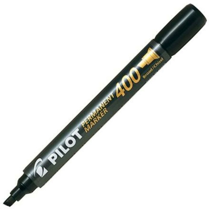 Rotulador permanente Pilot SCA-400 Negro (12 Unidades) 1