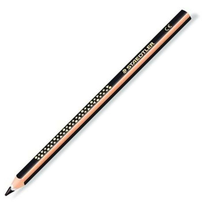 Lápices de colores Staedtler Jumbo Noris Negro (12 Unidades) 1