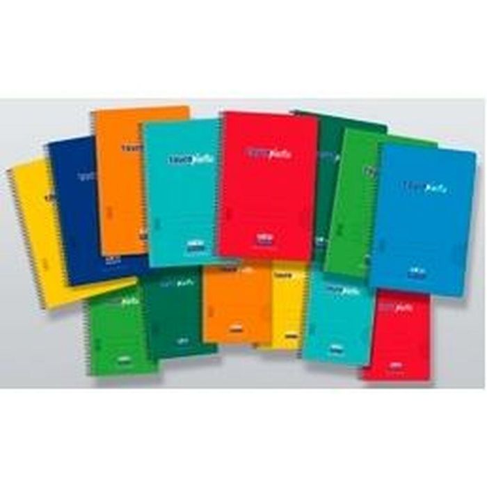 Cuaderno Multicolor Cuarto 8 Piezas 1