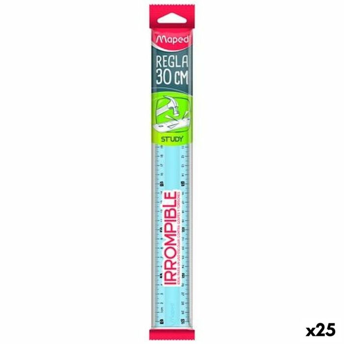 Regla Maped Study Flexible 25 Unidades Regla Maped Study Flexible 25 Unidades