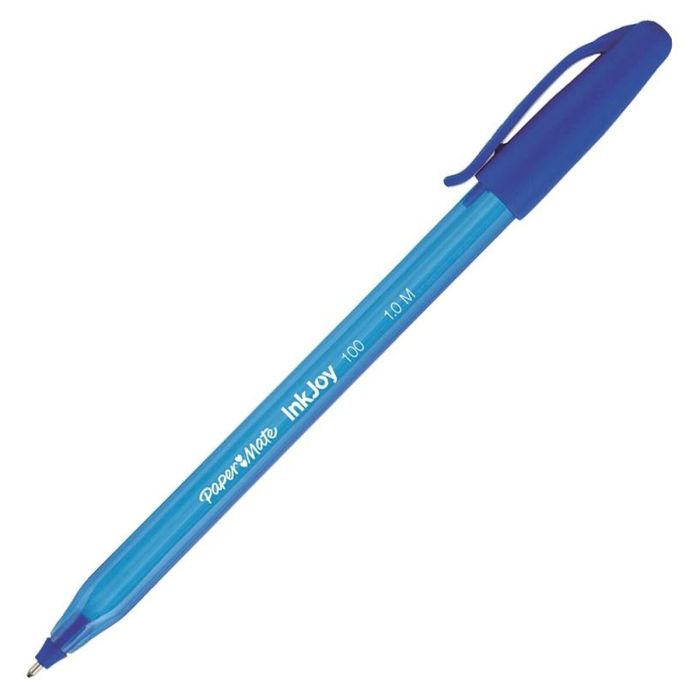 Bolígrafo Paper Mate Inkjoy 50 Piezas Azul 1 mm (20 Unidades) 1