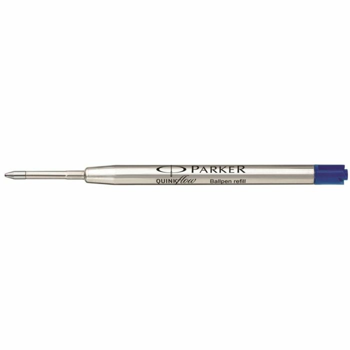 Recambio para bolígrafo Parker Quink Flow Azul (12 Unidades) 1