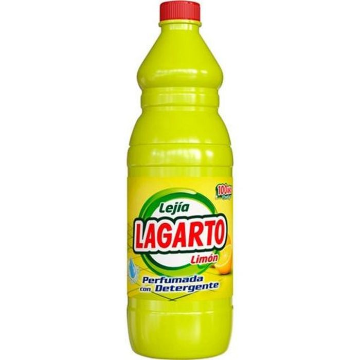 Lejía Lagarto Limón 1,5 L (8 Unidades) 1