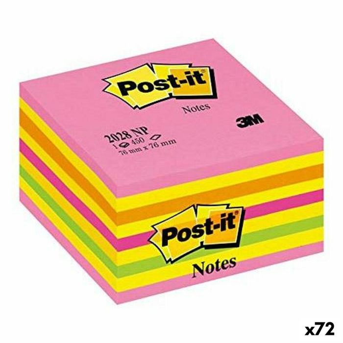 Notas Adhesivas Post-it Rosa 76 x 76 mm (72 Unidades)