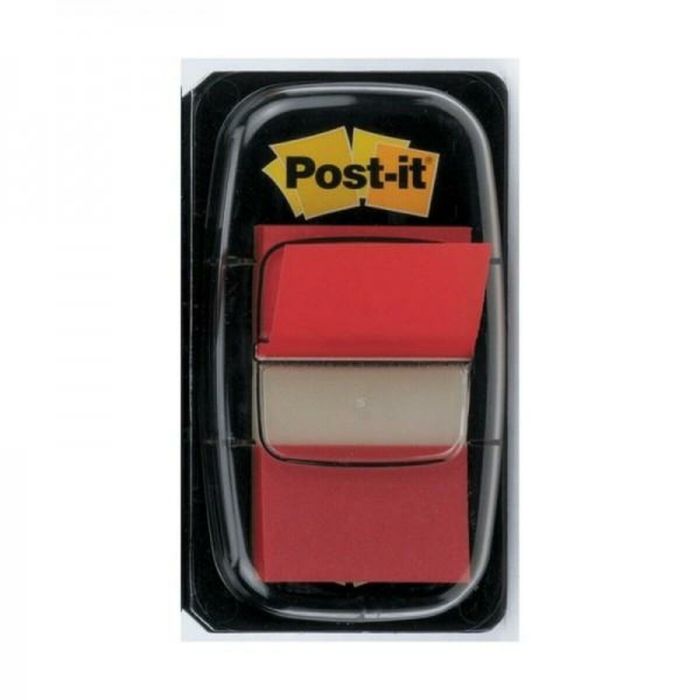 Notas Adhesivas Post-it Index 25 x 43 mm Rojo (3 Unidades) 1